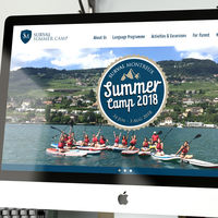 CHIEF Project: Surval Montreux Summer Camp, School Websites, Website Design, Branding